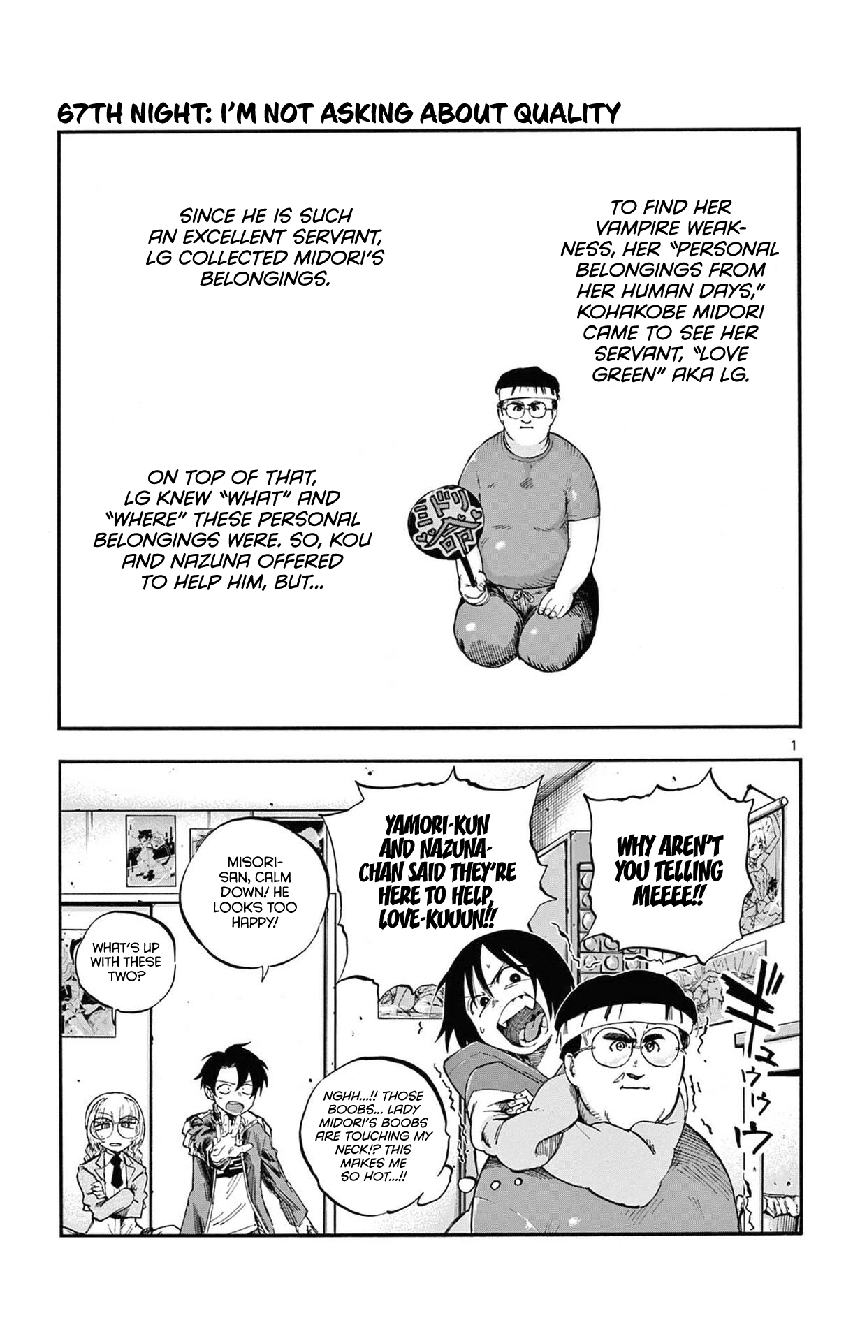 Yofukashi no Uta Vol.7-Chapter.67-I'm-Not-Asking-About-Quality Image